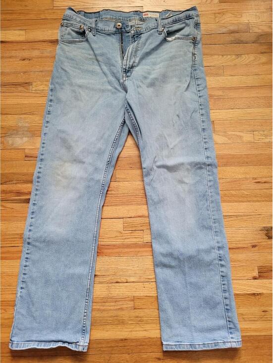 Wrangler Other - Wrangler Jeans Mens 36 X 32 Relaxed Boot Western Stretch Medium Wash Blue Denim